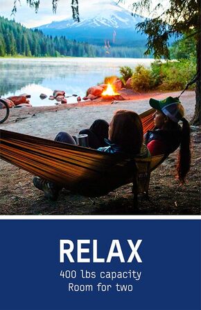 Гамак для кемпінгу ENO DoubleNest, 1-2 особи, спеціальне видання, кольори ATC Violett / Blaugrün (Sunshine)