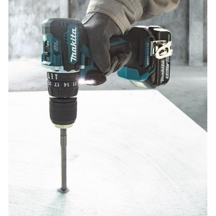Ударний шурупокрут Makita DHP487Z LXT 18V BL 2-швидкісний 40 Нм (BODY)