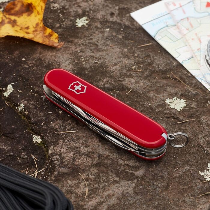 Швейцарський ніж Victorinox Hiker, багатофункціональний мультитул, 13 функцій, лезо, відкривачка, викрутка