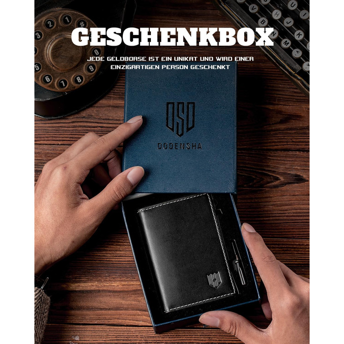 Портмоне чоловіче DODENSHA MagSnap Slim з відділенням для монет, RFID захистом, на 10+ карт, чорно-червоне (сіро-срібне)