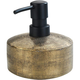 Дозатор для мила WENKO Rivara, керамічний, ручної роботи, 400 мл, золотий