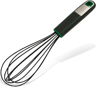 Міксер кухонний Fackelmann Schneebesen з ергономічною ручкою Soft-Touch, нержавіюча сталь, стійкий до 220°C, для збивання вершків та іншого