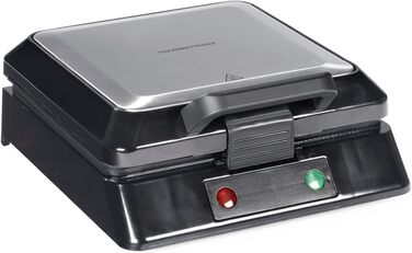 Gourmetmaxx Belgian Waffle Maker - 1000W - Non-Stick Coating - Even Heat Distribution - Makes 4 Waffles