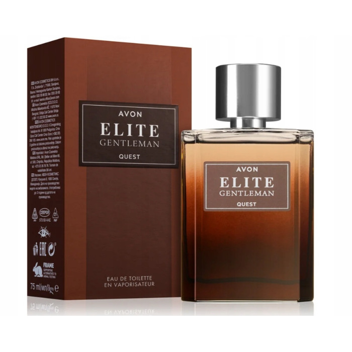 Туалетна вода Avon Elite Gentleman, деревна, 75 мл