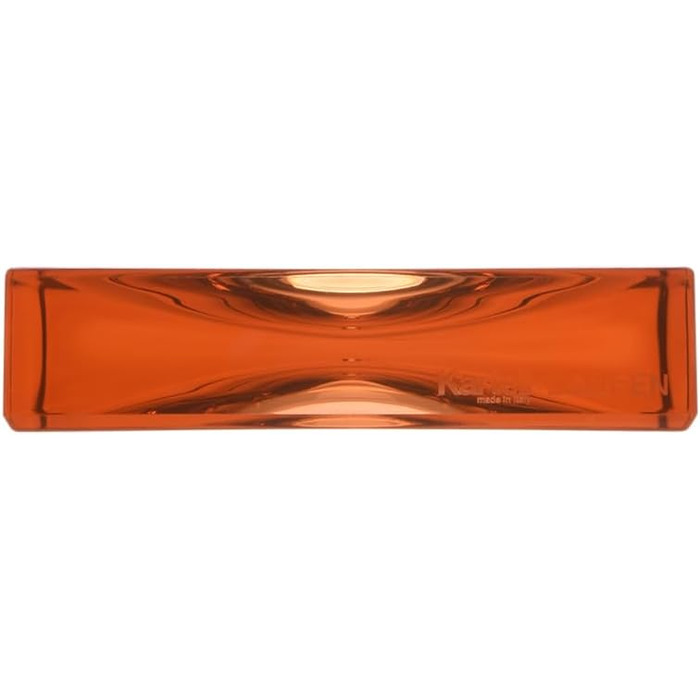 Kartell Boxy Toothbrush Holder, Plastic, Transparent, 7 x 7 x 12 cm (Soap Dish, Rosa Nude)
