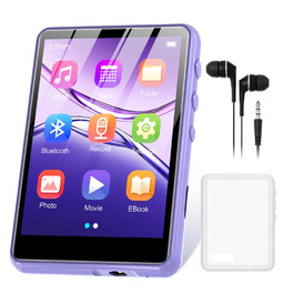 MP3 плеєр ZAQE 128GB Bluetooth 5.3 з сенсорним екраном 2.4