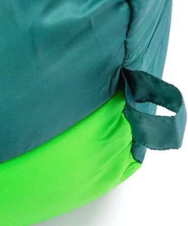 Дитячий спальний мішок Meteor Premium Kinder Schlafsack для кемпінгу та відпочинку на природі. Легкий, ультралегкий, для дітей та підлітків. Колір: темно-зелений / зелений.