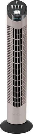 Турбовентилятор Cecotec EnergySilence 9090 Skyline, 76 см, білий, висота 30 дюймів, ручне керування
