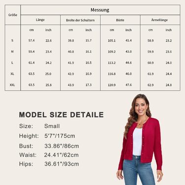 Жіночий кардиган Kesser з довгим рукавом: теплий, стильний, класичний. Ідеальний для осені та зими. Червоний колір, круглий виріз, з ґудзиками.