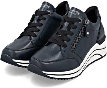 Жіночі кросівки Remonte D0T03: сині, водонепроникні, широка колодка (39 EU)