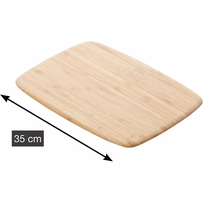 Cutting board, kitchen accessory for cutting bread, meat, fruit, and vegetables, 35x25x0.8cm