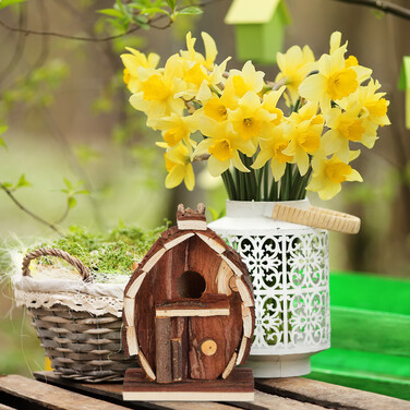 Relaxdays Decorative Birdhouse