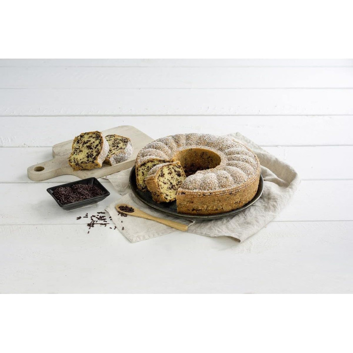 Форма для випічки Zenker Springform Ø 24 см з двома днами, з антипригарним покриттям, для сапкових тортів та пирогів, 1 шт.