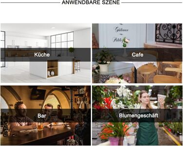 Металевий настінний/підвісний стелаж для вина DSVONAUS, 140x30x60 см - для бару, ресторану, кафе, кухні