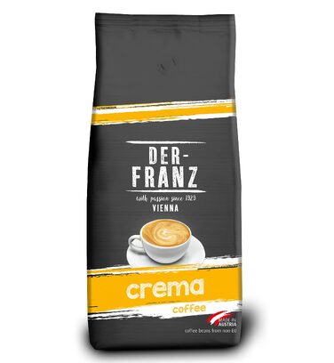 Кава в зернах Der-Franz Crema, преміум якість, 1000 г