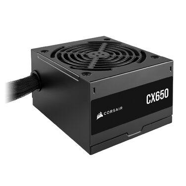 Блок живлення Corsair CX550 ATX 550W 80 Plus Bronze, низький рівень шуму, чорний