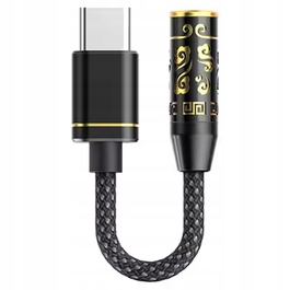 USB-C ЦАП та підсилювач для навушників FIIO x Jade Audio Jiezi A (3.5мм), Black Gold