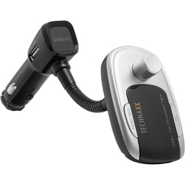 FM-трансмітер Technaxx FMT800 з Bluetooth, MP3-плеєр, LCD-дисплей