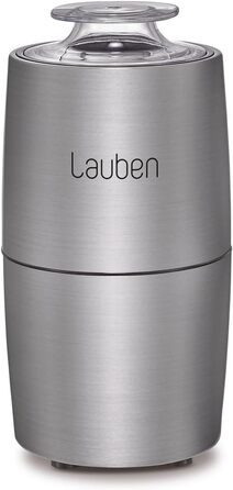 Електрична кавомолка Lauben Grinder 200ST: нержавіюча сталь, 200 Вт, для кави та спецій, з функцією ударного подрібнення, об'єм 50 г