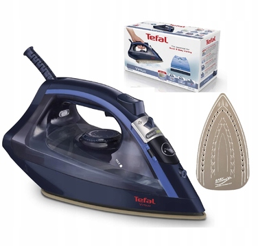 Парова праска Tefal: захист від крапель, стійка антипригарна підошва, потужність 2000 Вт