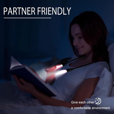 Ліхтарик для читання Schwarze Hals LED, USB акумулятор 1000mAh, 3 режими яскравості, для рукоділля, ремонту, шиття, майстерні, риболовлі, чорний