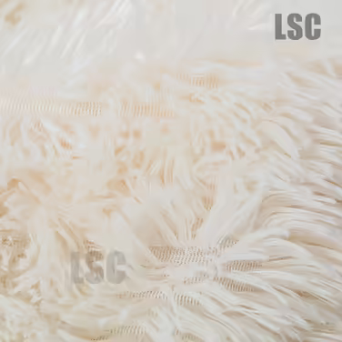 LSC Orthopedic V-Pillow, soft and fluffy Sherpa teddy fleece pillow for supporting head, neck, and back, V-shaped pregnancy and nursing pillow with hypoallergenic pillowcase.