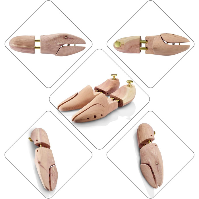 logei® 1 Pair High-Quality Cedarwood Shoe Stretcher Shoe Widener