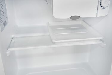 Mini холодильник Exquisit CKB45-0-031F білий | 47 л, без морозильної камери, ретро стиль