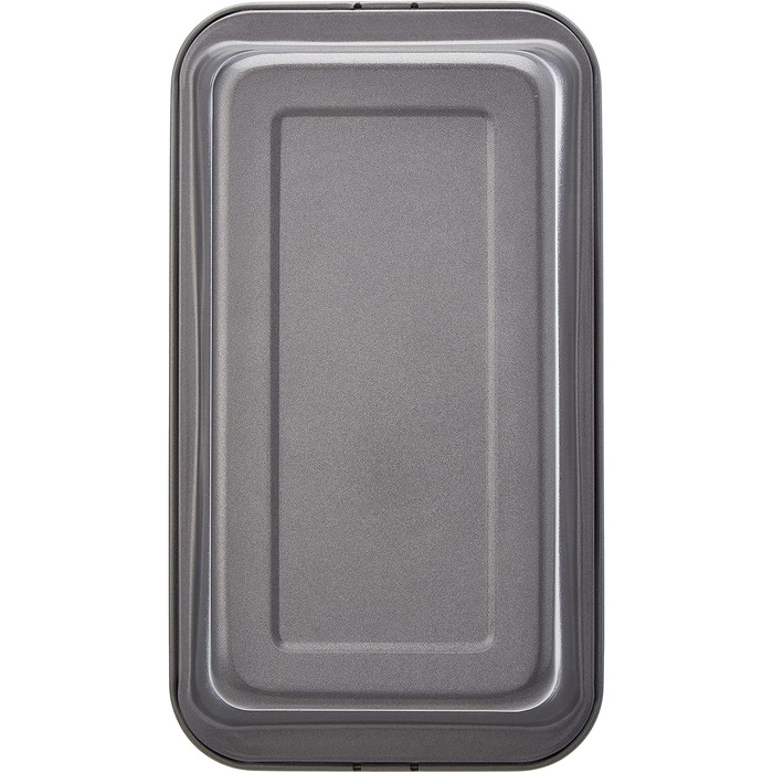 Amazon Basics - 22.8 cm Cake Pans, Non-Stick, Carbon Steel, 2-Pack & Amazon Basics - Non-Stick Baking Pan, Carbon Steel, 23.5 x 12.7 cm, 2-Pack