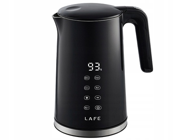 Електричний чайник Lafe Digital Double Wall, 2200 Вт, 1,7 л, чорний