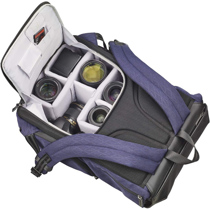 CULLMANN Bristol DayPack 600+ - Фоторюкзак для камери, темно-синій (150x280x230mm)