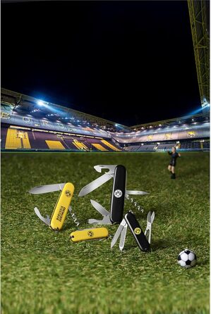 Нож Victorinox Spartan BVB Edition: мультитул, 12 функцій, Swiss Made, чорний/срібний