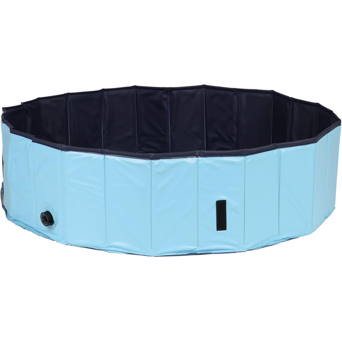Trixie 39482 Dog Pool, ø 120 x 30 cm, turquoise/grey (ø 160 x 30 cm)