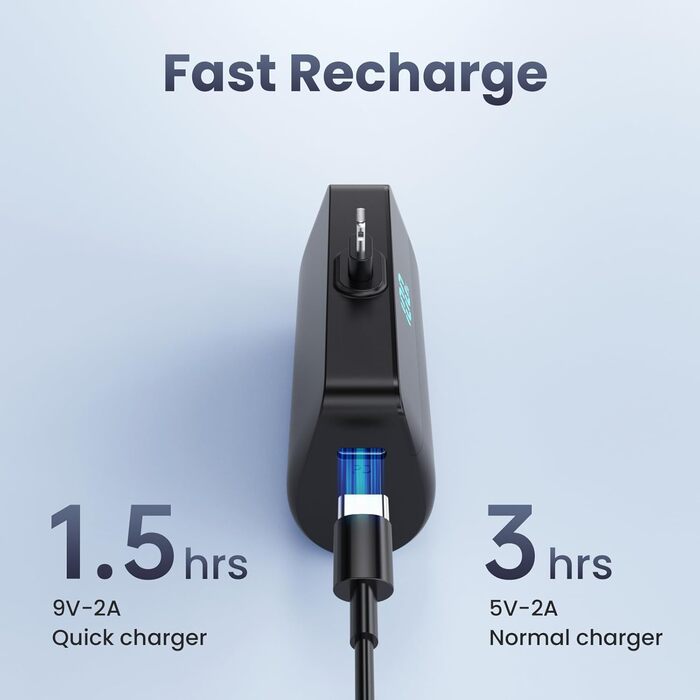 Power Bank Feob Mini 5200mAh 20W PD: Швидка зарядка, LED-дисплей, компактний, сумісний з iPhone 14/13/12/11/XS/XR/8/7/6 (Сірий, Чорний)