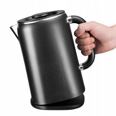 Електричний чайник Lehmann Aqua Black 20, 1500 Вт, 1,7 л, чорний