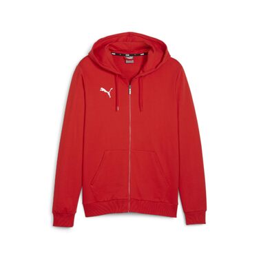 Чоловіча толстовка Puma teamGOAL Casuals з капюшоном, червона (розмір M)