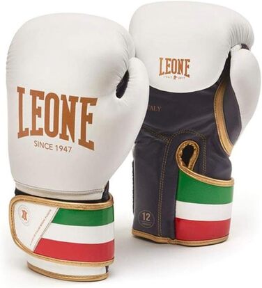 Боксерські рукавички Leone 1947 GN039, 16 Oz, білі (450 г), унісекс