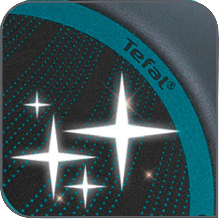 Сковорода для млинців Tefal Easy Cook & Clean, 28 см, антипригарне покриття, з індикатором нагріву (Thermo-Signal), виготовлено у Франції, чорна