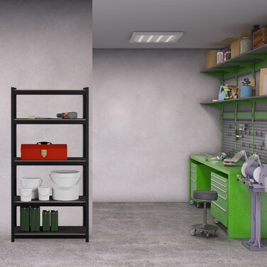 Relaxdays Heavy-Duty 5-Tier Shelf