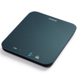 Кухонні ваги Homebuds 15 кг, цифрові, з LED-дисплеєм, грам/унція, точність 1 г/0,1 унції, для випічки та приготування їжі, з загартованого скла, синій