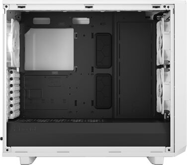 Корпус ПК Fractal Design Meshify 2 Lite White з прозорим склом, ATX Mid Tower