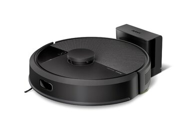 iRobot Roomba 105 Combo + AutoEmpty Dock: Робот-пилосос з автопорожненням, функція миття, LiDAR, 7000Pa, 120 хв, App, Чорний