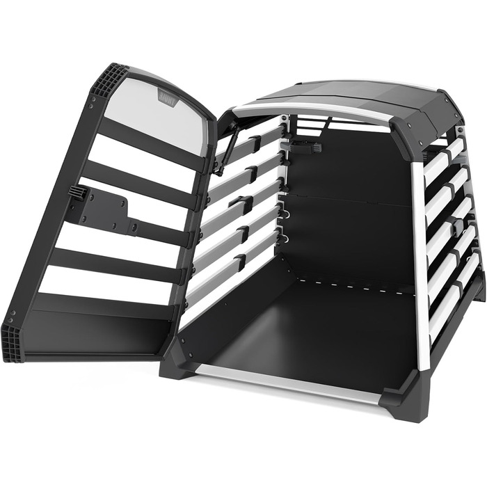 Трейлер для собак Thule Allax Hundebox Black/Aluminum XL Compact - переноска для собак в авто