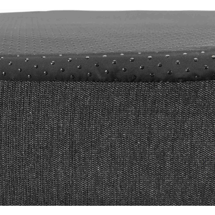 Ортопедичний лежак для собак TRIXIE 'Vital Sofa Bendson', овальний, 100 x 80 см, темно-сірий/світло-сірий