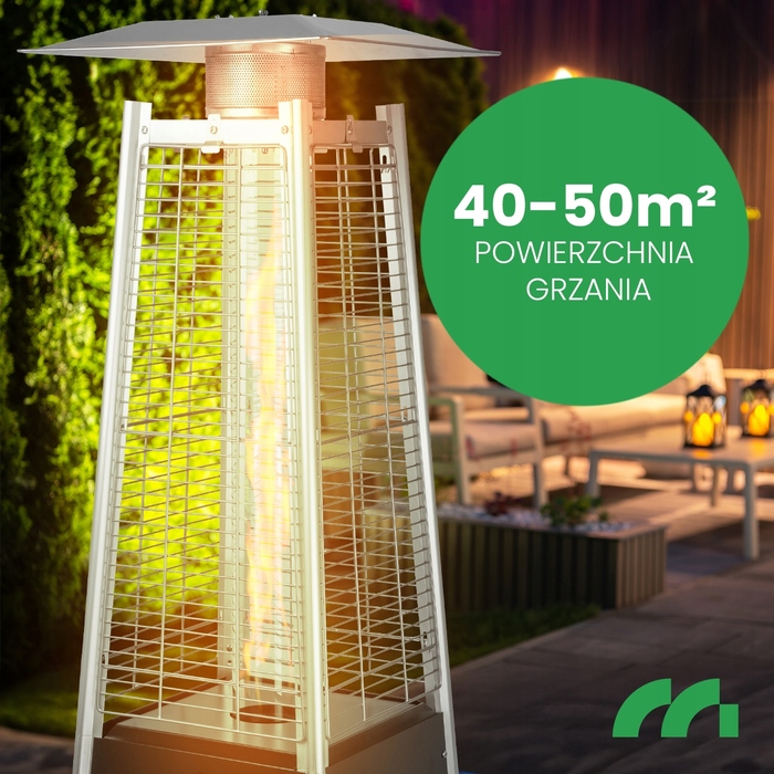 Садовий інфрачервоний обігрівач-піраміда PARASOL Pyramid-S 12кВт + захисний чохол