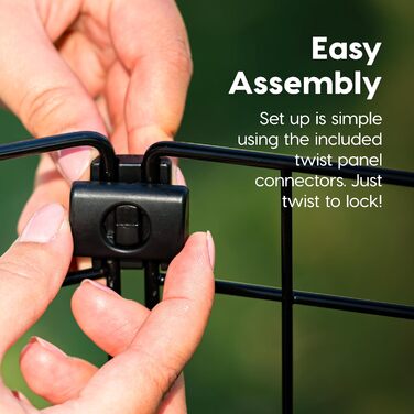 Клітка для собак IRIS OHYAMA 91.4 см, 8-панельна, для собак середніх та великих порід, портативна, чорна