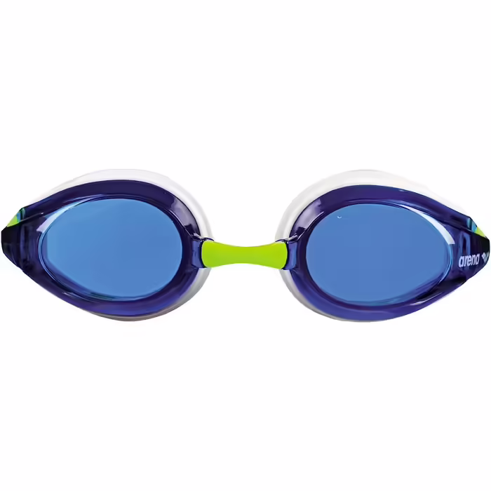 Arena Tracks Junior Swimming Goggles - Blue and White