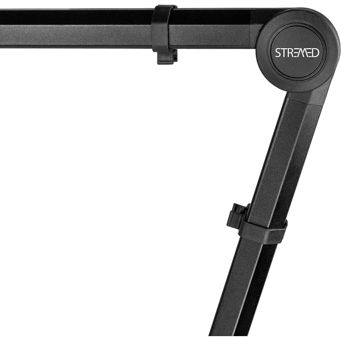 Підставка для мікрофона RockJam MS050 з шарнірною консоллю – міцна сталева конструкція