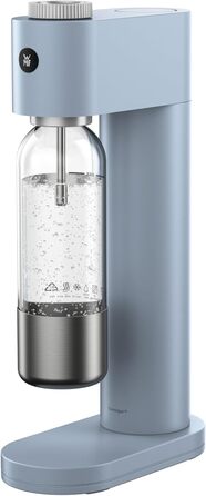 WMF Element One: Автоматичний содовий апарат з нержавіючої сталі, 3 рівні газування, лава (світло-блакитний)