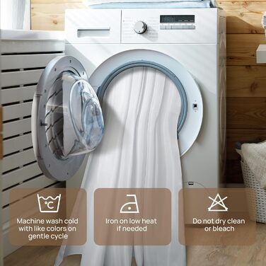 Штора для душу 180x180 см льон, біла - водонепроникна, з обтяженим краєм, з кільцями (12 шт.) для ванної кімнати